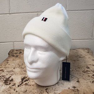 Tommy Hilfiger ~ Knit Cap Beanie ~ Ivory White